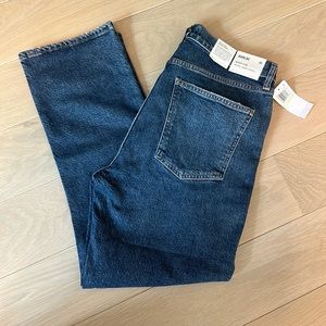 Agolde Wilder Mid Rise Straight Leg Jean - Hype